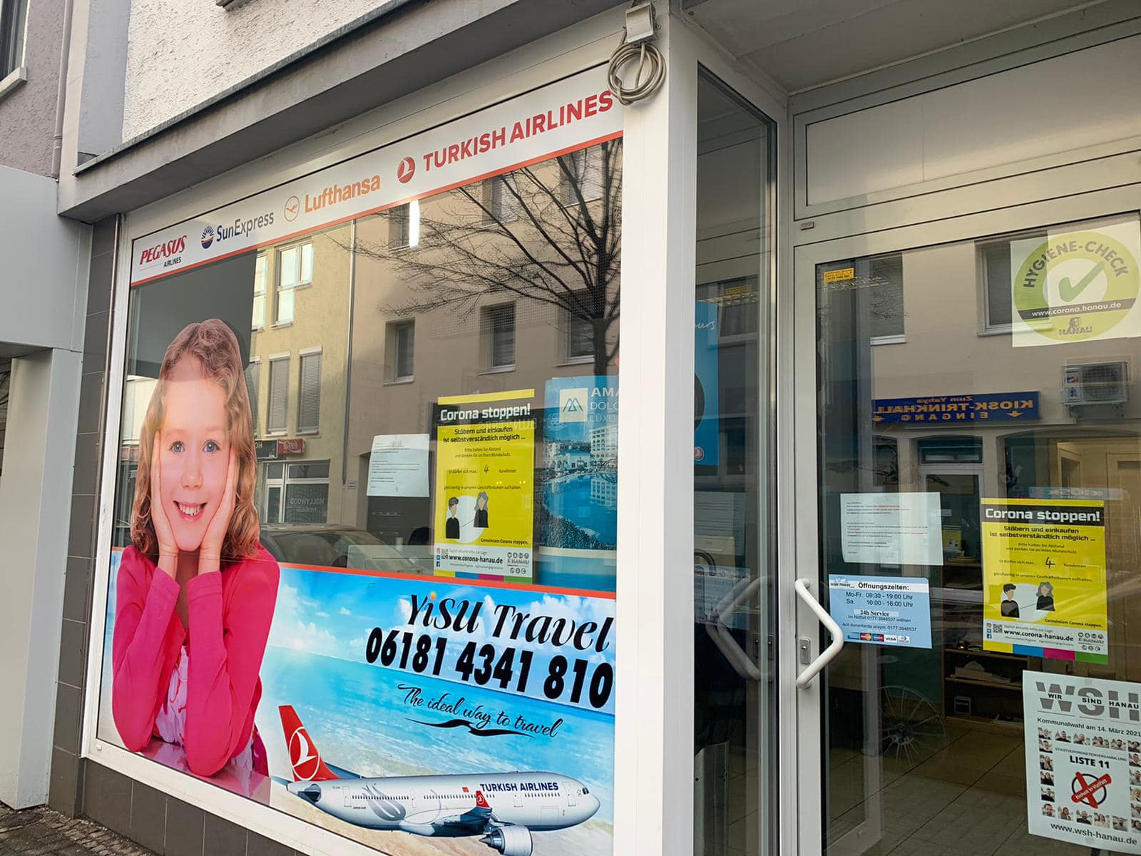 YISU Travel Büro in Hanau